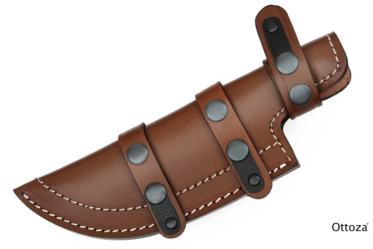 Leather Knife Sheath 10 Inch Blade 