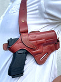 Ottoza Leather Gun Holster for GLOCK (17/19/19X/23) RIGHT Hand Holster No:418