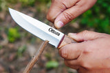 Ottoza 1095 High Carbon Steel Bushcraft Knife & Musket Wood Handle No:402