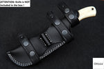 Ottoza Handmade Leather Knife Sheath RIGHT Hand Knife Sheath No:121