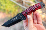 Ottoza Handmade 1095 Carbon Steel Hunting Knife & Micarta Handle No:381
