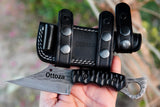 Ottoza Handmade 1095 Carbon Steel Hunting Knife & Micarta Handle No:384