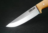 Ottoza 1095 High Carbon Steel Bushcraft Knife & Bone Handle No:400
