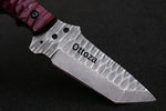 Ottoza Handmade 1095 Carbon Steel Hunting Knife & Micarta Handle No:382