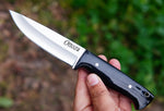 Copy of Ottoza 1095 High Carbon Steel Bushcraft Knife & Cow Horn Handle No:399