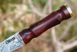 Ottoza Handmade Damascus Puukko Knife & Wood Handle No:360