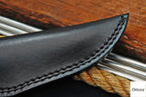 Ottoza Handmade Leather Knife Sheath SIDE DRAW Knife Sheath No:350