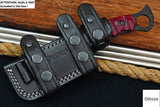 Ottoza Handmade SMALL Leather Knife Sheath RIGHT Hand Knife Sheath No:171