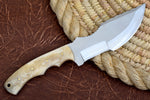 Ottoza Handmade D2 Steel Tracker Knife with Bone Handle No:371