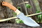 Ottoza Handmade D2 Steel Tracker Knife Olive Wood-Bone Handle No:374
