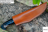 Ottoza Handmade Leather Knife Sheath SIDE DRAW Knife Sheath No:46
