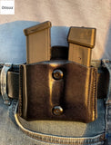 Ottoza Leather Mag Pouch - Double Stack Magazine Pouch No:347